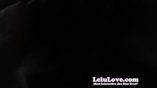 ASMR blindfold and leather JOE JOI fun