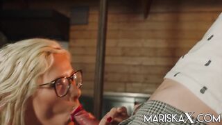 MARISKAX Hot MILF Tina plays while her husband is away