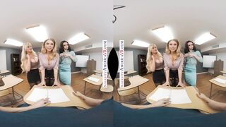 Naughty America - MILF Professors Casca Akashova, Crystal Rush, and Katie Morgan motivate a struggli