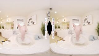 Naughty America - Alyx Star is in your bath tub and she is craving for cock!!