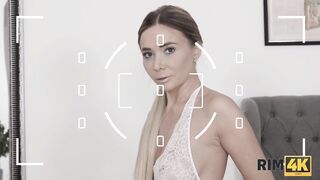 RIM4K. Model thinks photographer is handsome and deserves asslicking