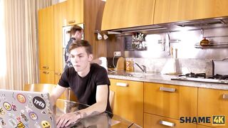 SHAME4K Mature blonde didnt expect her friends son to be so pervy