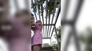 Russian Couple Teasing On Periscope