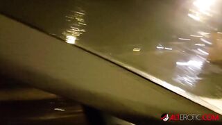 Jay Jay Ink sucks Sascha while he drives
