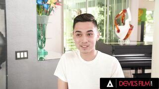 DEVILS FILM - Big Titties MILF Lauren Phillips Gets Her Ass Plumbed By Her Teen Stepson