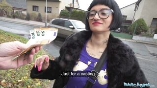 Public Agent Sexy Slut Candy Scott Has Her Tight Pussy Filled By A Big Cock