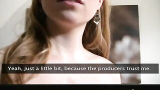 Casting Innocent teen in casting interview