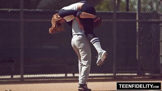 TEENFIDELITY Kirsten Lee Creampied By Coach