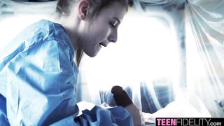 TEENFIDELITY Melody Marks Takes Steve Holmes Big Dick
