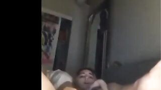 Daughter on webcam