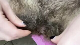 18 year old cute Indian woman with hairy pussy