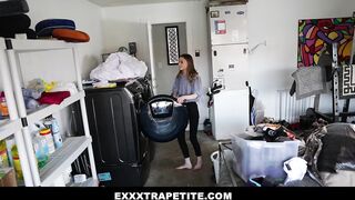 Jessae Rosae c. on Jmacs giant cock as she suck it deep down in her throat!
