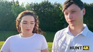HUNT4K. Pond Pound. Hot sex with Suzie Sparklez