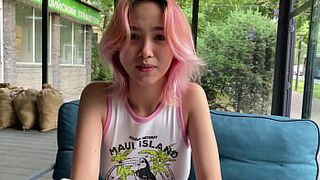 Walking around the city with a vibrator inside 2