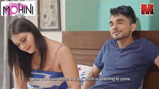 Indian beautiful lady with her stepson real fantasy