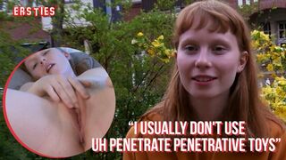 Ersties - Sexy Redhead Masturbates While We Get to Watch