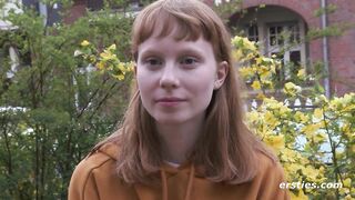 Ersties - Sexy Redhead Masturbates While We Get to Watch