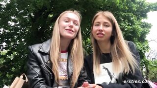 Ersties - Hot Blondes Who Work At the Same Place Have Sex