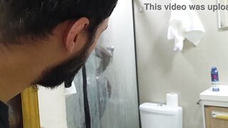 ACCEPT A FREE CLASS?? HOT PERSONAL SHOWS HIS NEIGHBOR HOW TO DO A SQUAT