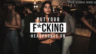 Kinky Domme Girlfriend Humiliates Man Him at a Party