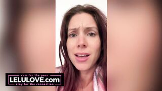 Big boobs babe getting her lips done behind the scenes real life candids & why & pussy spreading closeup JOI - Lelu Love