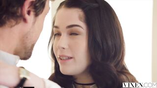 VIXENPLUS Hot Student Fucks Teacher