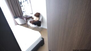 Stepsister Caught Jerking off and Let Me Cum on Her Big Tits