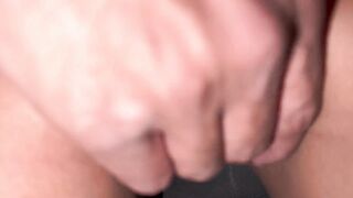 I was wearing an anal plug that flashes in the Glory hole