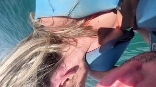 Horny Blonde Getting Her Pussy Drilled On A Jetski