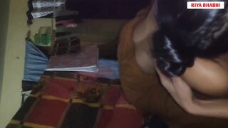 Desi Indian Cute Bhabhi Ready for fucking after sucking the dick