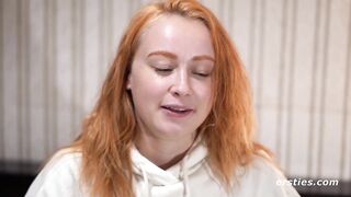 Ersties - Athletic Redhead Masturbates While Outside
