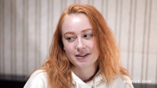 Ersties - Athletic Redhead Masturbates While Outside