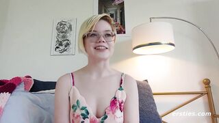 Ersties - Blonde Babe Enjoys Having Her Nipples Played With