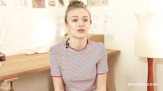 Ersties - Aislin Is A Hot Blonde Who Loves Pleasuring Herself