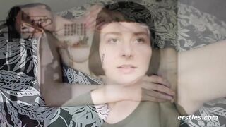 French Delphine shows us her perfect breasts