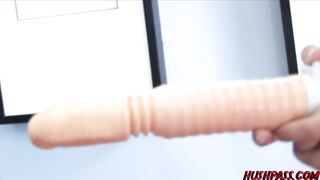 Brianna and Sativa Open their Sex Toy Box and Their Pussies