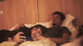 My stepbrother realizes that we are alone and takes the opportunity to do his thing ALISONGONZALEZ26