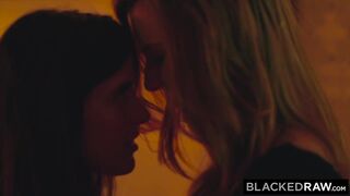 BLACKEDRAW These two white girls on vacation wanted fun with a real man