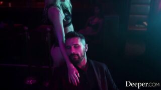 Deeper. Kayden and Kenna Fuck VIP in Strip Club Booth