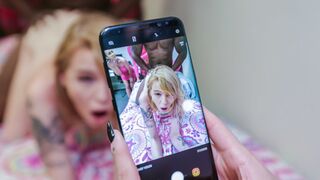 Sorority Step-Sisters Put Pledger To The Big Black Cock Test - TeamSkeet