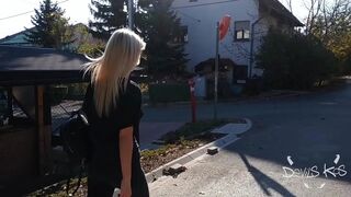 Instagram Devils Kos &sol; Julia Rain &sol; Blonde Stranger Sock My Cock &sol;