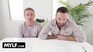 Incredible Taboo Group Sex With Gold Digger Wife - MYLF