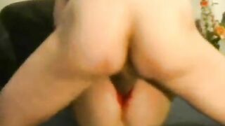 Messy Teen Ass Fucked With Fat Vibe