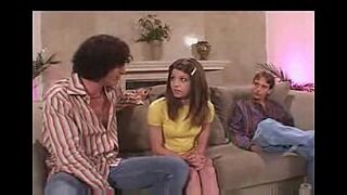 Teen babysitter gets double teamed
