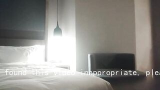 Asian amateur with beautiful legs has passionate sex