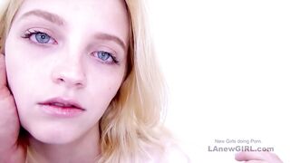 Beautiful Blonde Skinny & horny