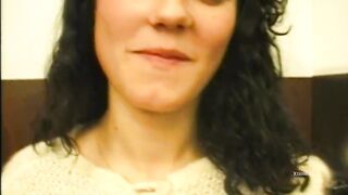 Amateur bitch fucked by two in a hotel room
