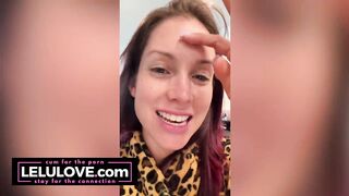 Big boobs babe spreading & puckering her asshole super closeup, making homemade Slave LayYa July 4th fun, DM peek - Lelu Love