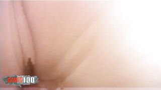 Terry Kemaco enjoying a perfect black ass on the bed in this hardcore gonzo