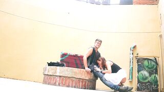 I had sex in Barcelona Streets!! - Public